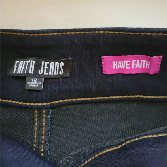 NWT Hi Rise Pull On Utility Jeans Womens Jeggings Skinny Comfort Size 12 - Picture 5 of 8